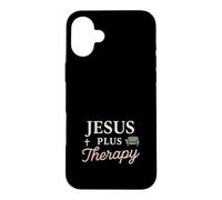 Christian Mental Health Jésus Therapy Bible Boundaries Coque pour iPhone 16 Plus