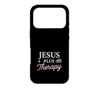 Christian Mental Health Jésus Therapy Bible Boundaries Coque pour iPhone 17 Pro