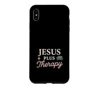 Christian Mental Health Jésus Therapy Bible Boundaries Coque pour iPhone XS Max