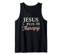 Christian Mental Health Jésus Therapy Bible Boundaries Débardeur