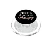 Christian Mental Health Jésus Therapy Bible Boundaries PopSockets PopGrip pour MagSafe