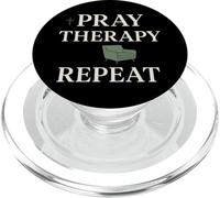 Christian Mental Health Jésus Therapy Bible Boundaries PopSockets PopGrip pour MagSafe