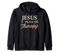 Christian Mental Health Jésus Therapy Bible Boundaries Sweat à Capuche