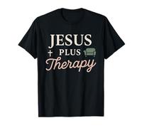 Christian Mental Health Jésus Therapy Bible Boundaries T-Shirt