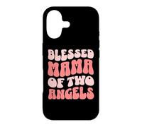 Christian Mothers Day Blessed Mama of Two Angels Coque pour iPhone 17