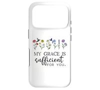 Christian My Grace is Sufficient You God 2 Corinthians 12 9 Coque pour iPhone 17 Pro