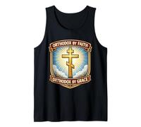 Christian Orthodox by Faith Grace New Convertir Eastern Jesus Débardeur