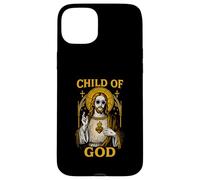 Christian Parody Child of God Cool Women Faith Apparel Coque pour iPhone 15 Plus