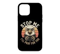 Christian Patriot Arrête-Moi, Je prierai pour toi Patrotic Eagle Coque pour iPhone 12 Mini