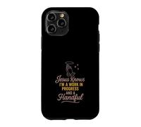 Christian Petty Prayed Up Faith Humour Sass God Knows Me Coque pour iPhone 11 Pro