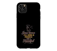 Christian Petty Prayed Up Faith Humour Sass God Knows Me Coque pour iPhone 11 Pro Max
