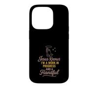 Christian Petty Prayed Up Faith Humour Sass God Knows Me Coque pour iPhone 14 Pro