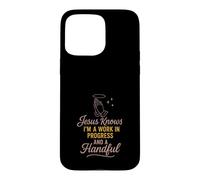 Christian Petty Prayed Up Faith Humour Sass God Knows Me Coque pour iPhone 15 Pro Max