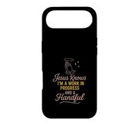 Christian Petty Prayed Up Faith Humour Sass God Knows Me Coque pour iPhone Air