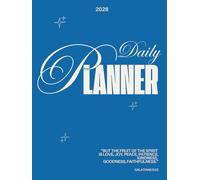 CHRISTIAN PLANNER 2026 FOR MEN: Daily Bible Verse Planner With Inspiring Scripture Verses: Daily Calendar Hourly Appointment Book, 365 Days With The ... to December 2026) Christian Gift For Men