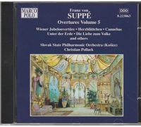 Christian Pollack – SUPPE : Ouvertures, Vol. 5 – Philh. Nat. Slovaque