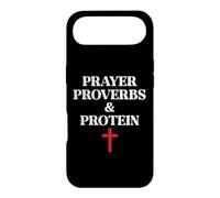 Christian Prayer Proverbs Protein Shakes Jesus Weights Faith Coque pour iPhone Air