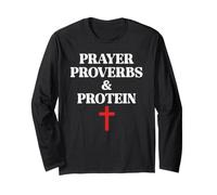 Christian Prayer Proverbs Protein Shakes Jesus Weights Faith Manche Longue
