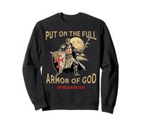 Christian Put Full Armor Of God Lover Bible Verse Religious Sweatshirt