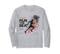 Christian Runner Faith Music 1 Cor 9:24 Run The Beat Manche Longue