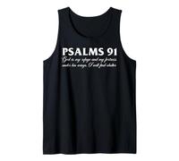 Christian Shirt Women Psalms 91 Jesus Love T-Shirt Religious Débardeur