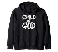 Christian Shirts for Men God Child of Jesus Fate Shirt Sweat à Capuche