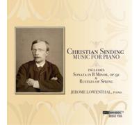 Christian Sinding Music for Piano (CD) Album