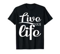 Christian Spparel Satisfied with Jesus Live Your Best Life T-Shirt