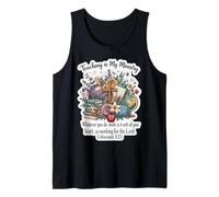 Christian Teacher Teaching is My Ministry Verse de la Bible Florale Débardeur