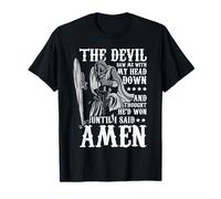 Christian The Devil Saw Me With My Head Down Religiious T-Shirt