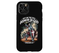 Christian Warrior Armor of God Bible Citation Éphésiens 6:11 Coque pour iPhone 11 Pro