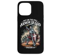 Christian Warrior Armor of God Bible Citation Éphésiens 6:11 Coque pour iPhone 13 Pro Max