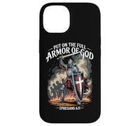 Christian Warrior Armor of God Bible Citation Éphésiens 6:11 Coque pour iPhone 14