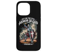 Christian Warrior Armor of God Bible Citation Éphésiens 6:11 Coque pour iPhone 14 Pro Max