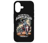 Christian Warrior Armor of God Bible Citation Éphésiens 6:11 Coque pour iPhone 17