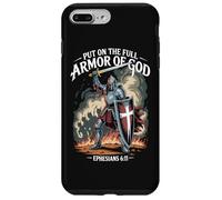 Christian Warrior Armor of God Bible Citation Éphésiens 6:11 Coque pour iPhone 7 Plus/8 Plus