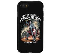 Christian Warrior Armor of God Bible Citation Éphésiens 6:11 Coque pour iPhone SE (2020) / 7/8
