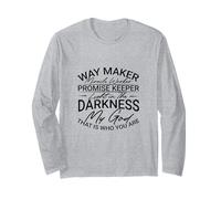 Christian Way Maker Miracle Worker La lumière dans Les ténèbres Manche Longue