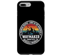 Christian Waymaker Promise Keeper Isaiah 42:16 Design rétro Coque pour iPhone 7 Plus/8 Plus