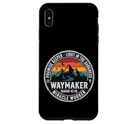 Christian Waymaker Promise Keeper Isaiah 42:16 Design rétro Coque pour iPhone XS Max