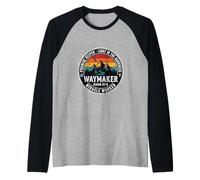 Christian Waymaker Promise Keeper Isaiah 42:16 Design rétro Manche Raglan