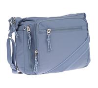 Christian Wippermann Grand sac à bandoulière en nylon pour femme - 30 x 26 x 12 cm - Sangle réglable - Nombreux compartiments - Sportif et élégant - Sac à bandoulière léger pour femme - Pour tous les