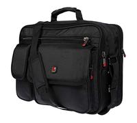 Christian Wippermann Sac à bandoulière XXL pour personnel de cabine Sac Messenger Sac de travail Sac pour ordinateur portable