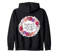 Christian Woman Verse de la Bible Jésus Greater is He Who is in Me Sweat à Capuche