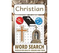 Christian Word Search puzzle book: Word Searches with Easy to Read Print about Christian, Evangelical and Christlike and More | 6x9 inches, 111 pages ... for Vacations, Holidays, and Free Times.