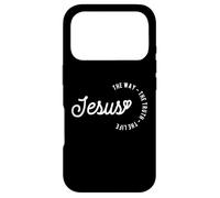 Christian Worship Women Men Kids Jesus The Way Truth Life Coque pour iPhone 17 Pro