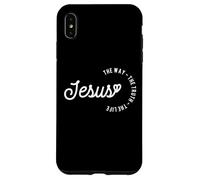 Christian Worship Women Men Kids Jesus The Way Truth Life Coque pour iPhone XS Max