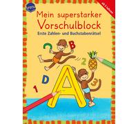 Christiane Krap Erste Zahlen- und Buchstabenrätsel: Mein superstarker VO (Poche)