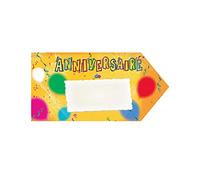 CHRISTIANFABRICATIONS Flèche Signalétique Anniversaire - Blanc - Taille Unique
