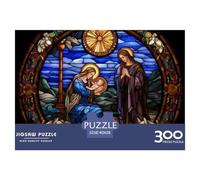 Christianisme 300 Pièces Adultes Puzzle Amusant Jeu Educatif Soulagement du Stress Décoration de la Maison Jouets Intellectuel Détente et Intelligence 300 Pièces (40x28cm)